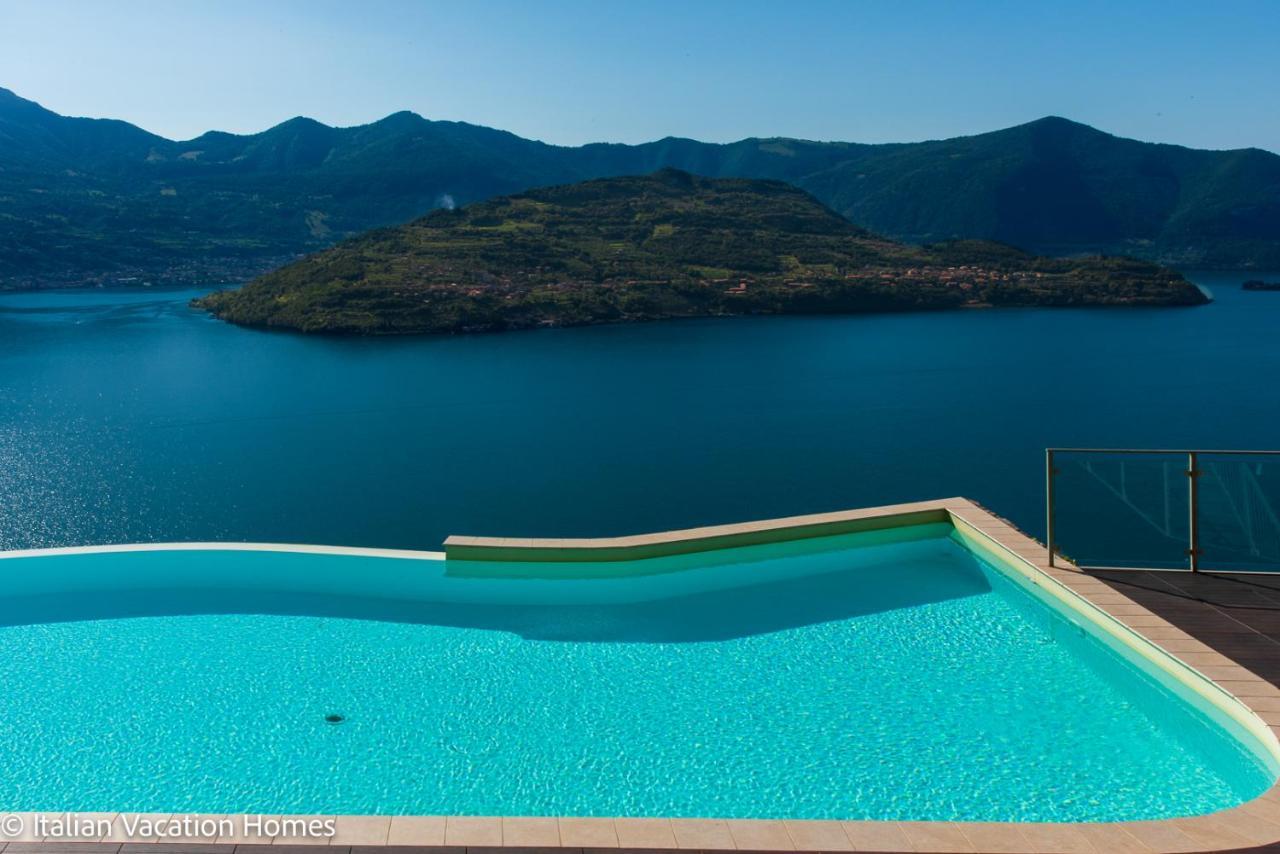 Italian Vacation Homes - Panoramic Villa Parzanica Exterior photo