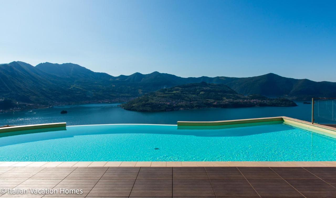 Italian Vacation Homes - Panoramic Villa Parzanica Exterior photo