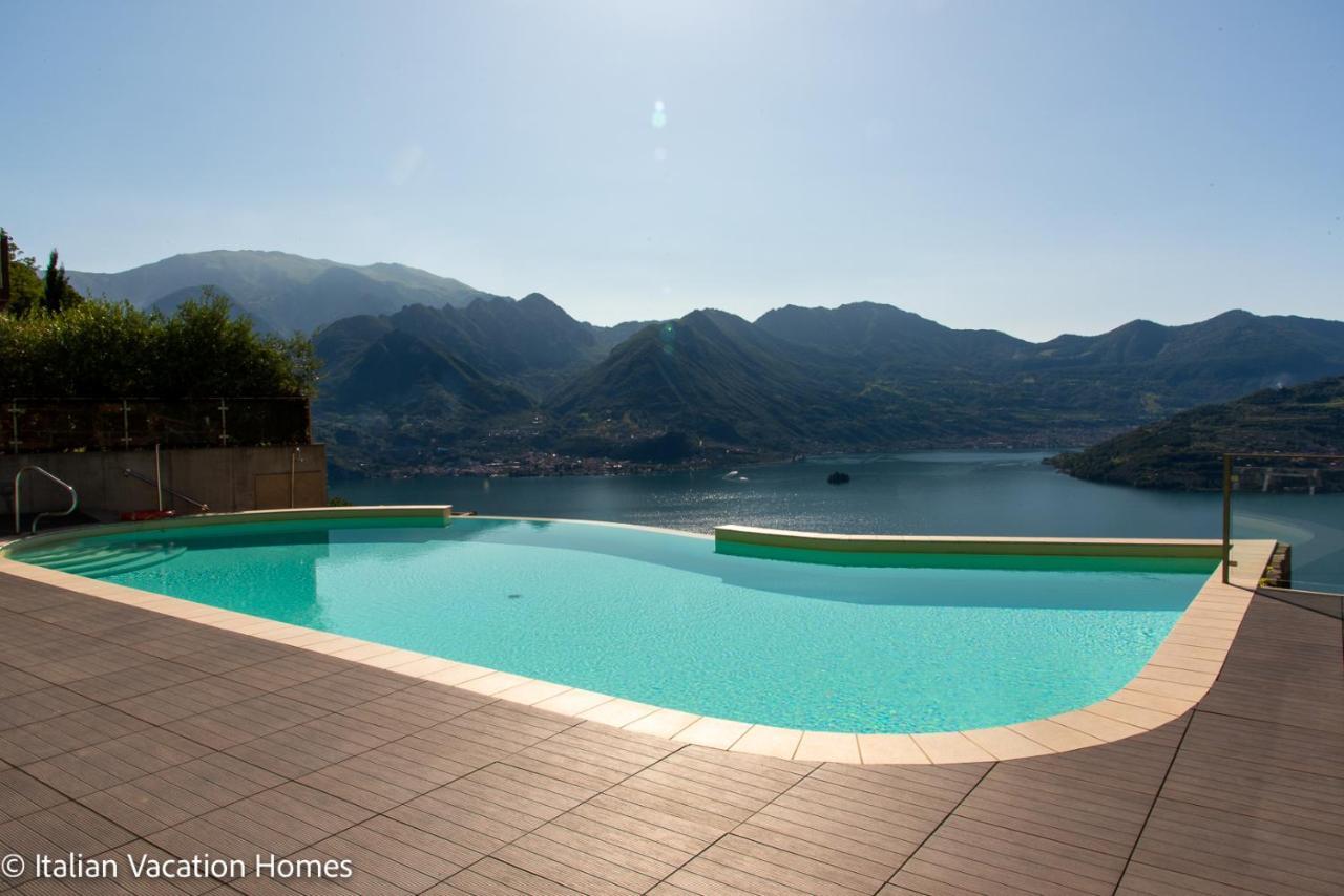 Italian Vacation Homes - Panoramic Villa Parzanica Exterior photo