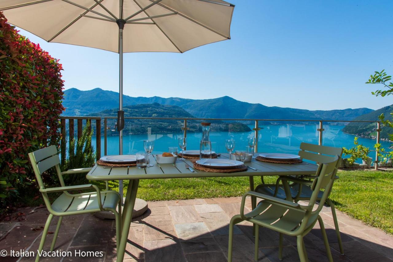 Italian Vacation Homes - Panoramic Villa Parzanica Exterior photo