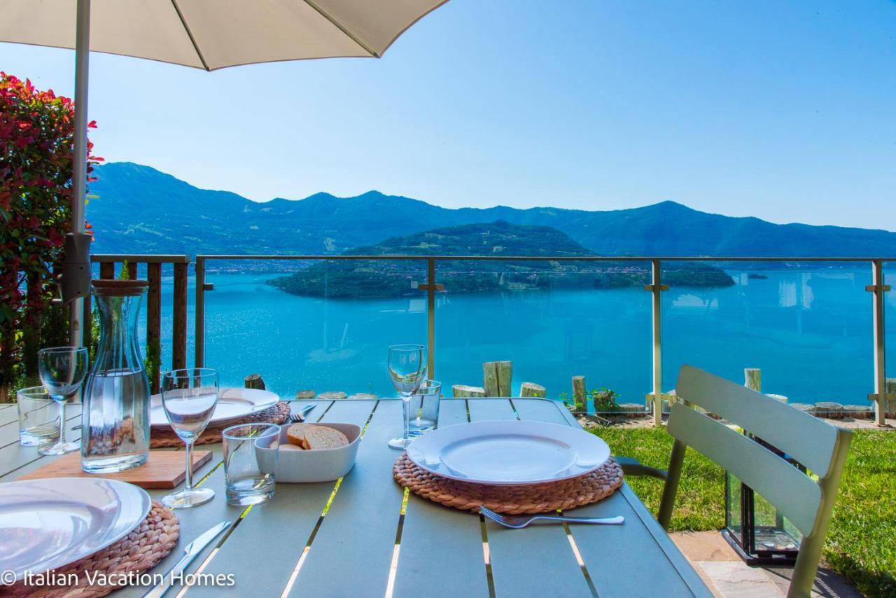 Italian Vacation Homes - Panoramic Villa Parzanica Exterior photo