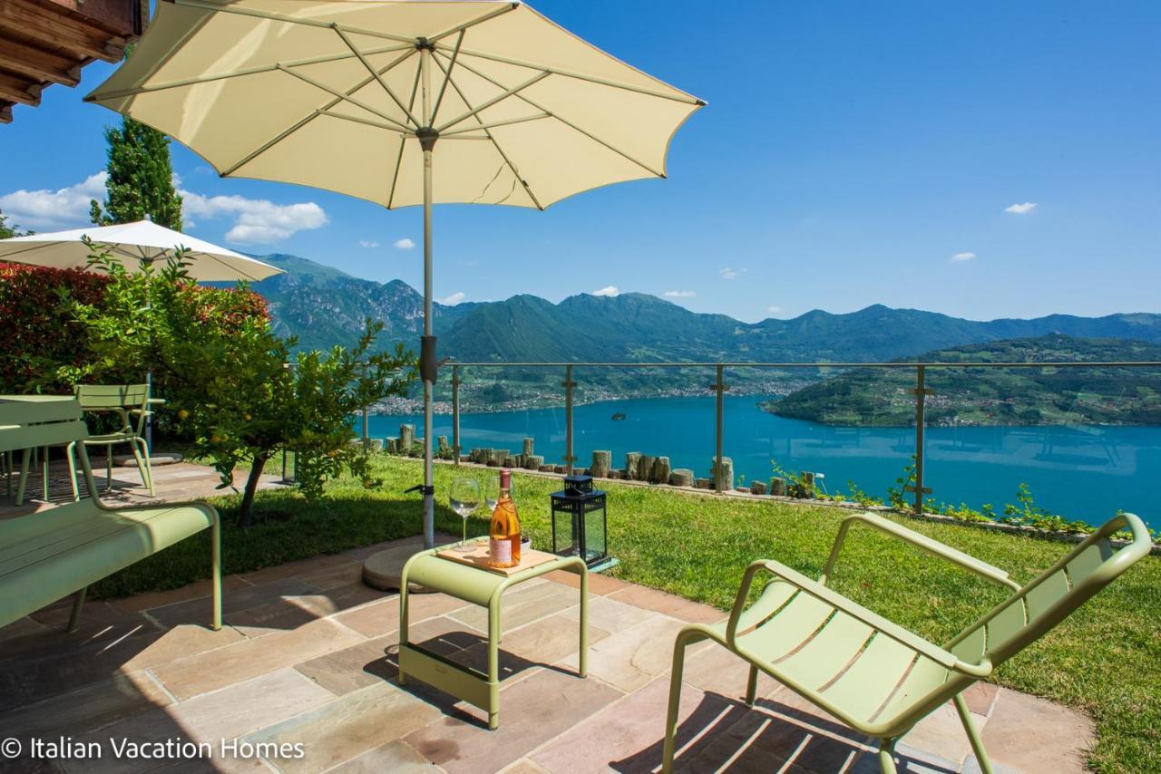Italian Vacation Homes - Panoramic Villa Parzanica Exterior photo