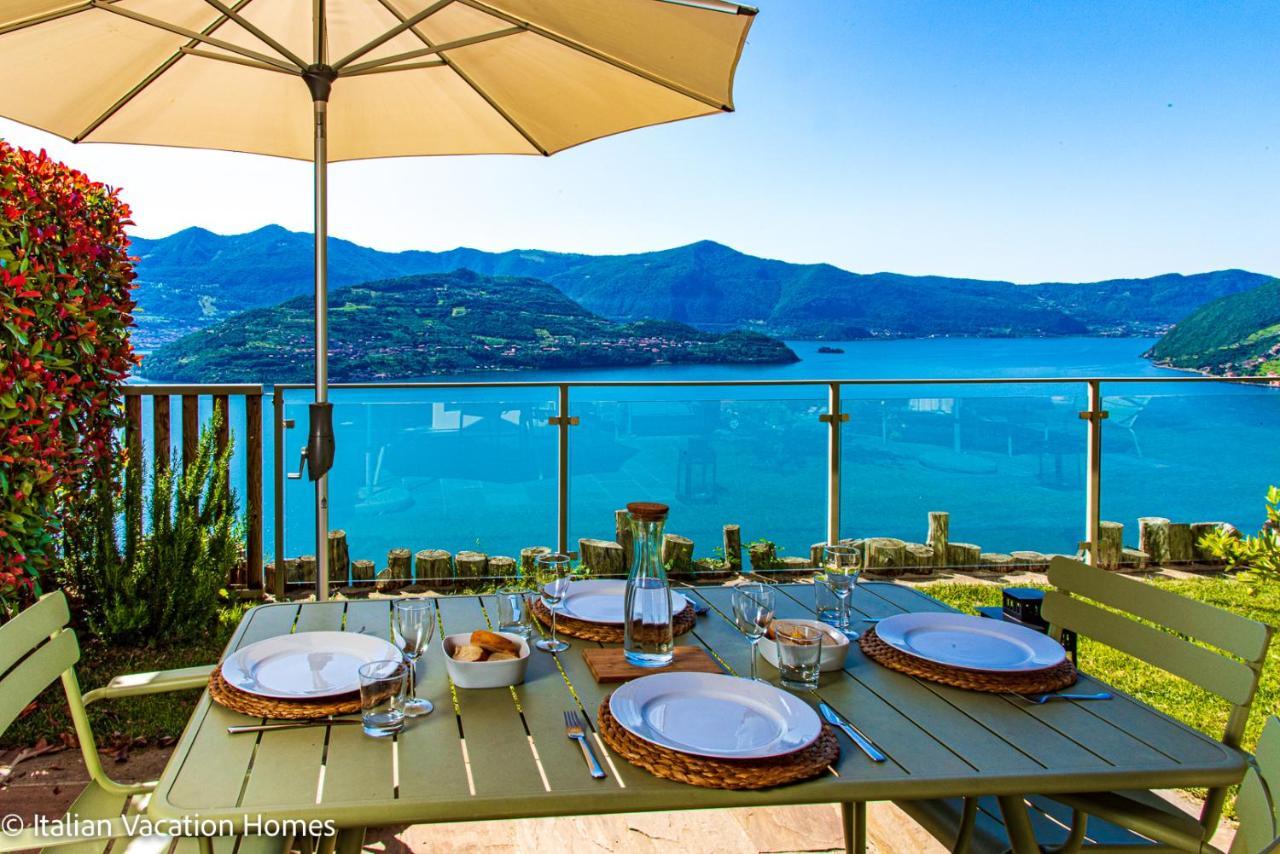 Italian Vacation Homes - Panoramic Villa Parzanica Exterior photo